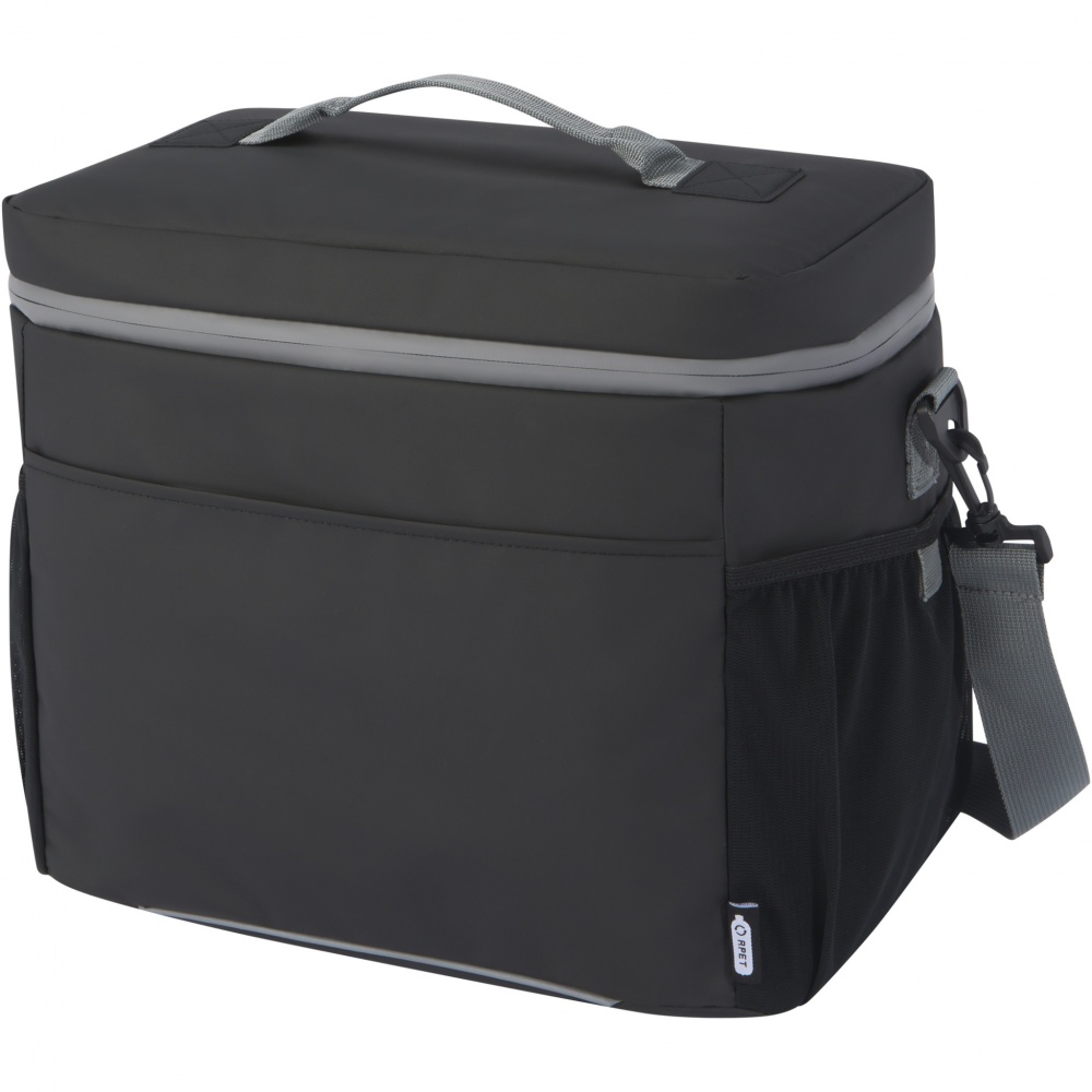 Logo trade promotional gifts picture of: Aqua 20-can GRS recycled water resistant cooler bag 22L